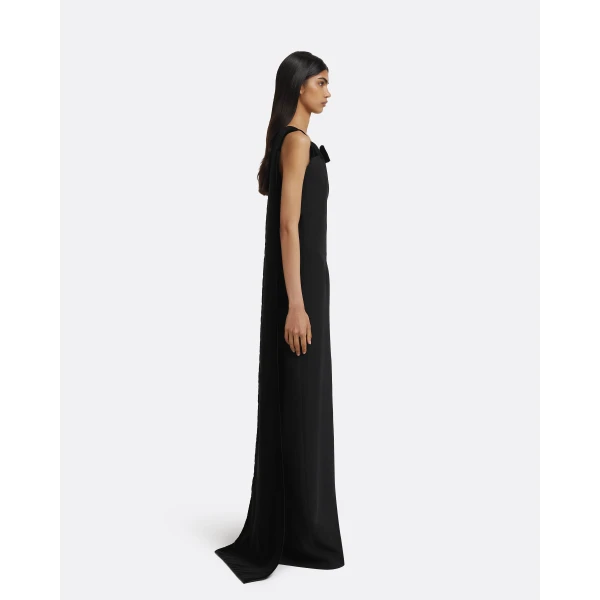 Harley Long Dress in Black - Image 5