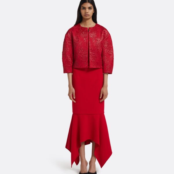 Safiyaa Ivy Jacket in Crimson, view 3