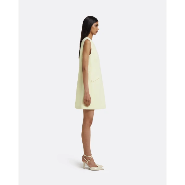 Kyle Short Dress in Buttermilk - Image 5