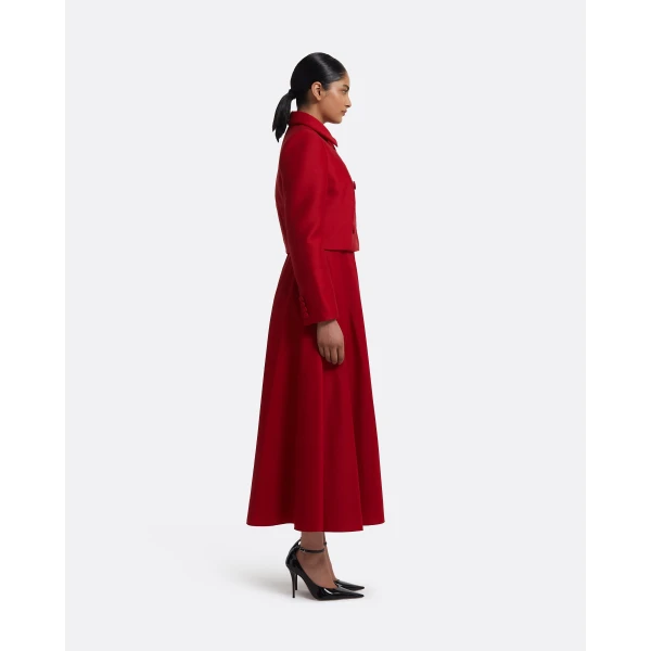 Miwa Skirt in Radiant Red - Image 5