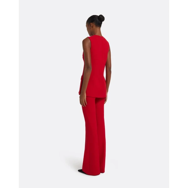 Oscar Top in Crimson - Image 4