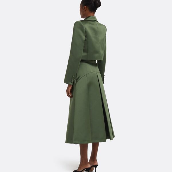 Safiyaa Phoenix Jacket in Moss Green, view 3