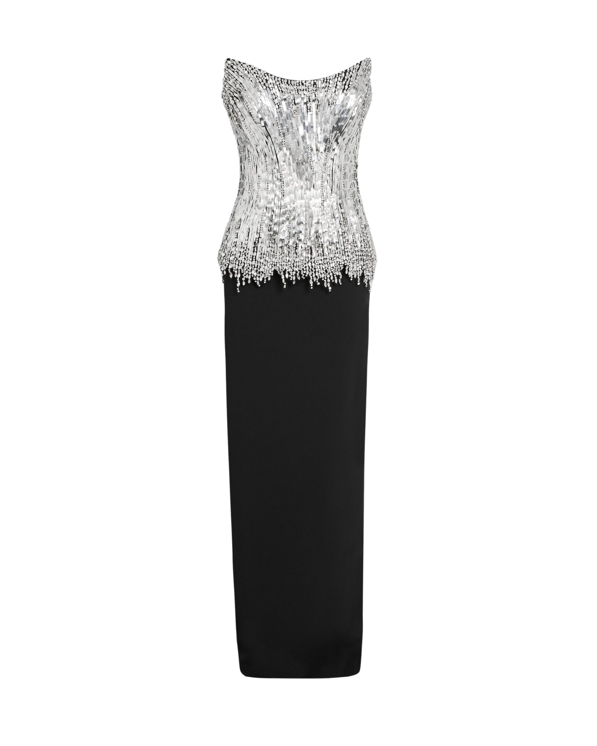 Safiyaa-Regan-Long-Dress-in-Black-with-Crystal-Coveti-scaled85380_nobg Regan Long Dress in Black with Crystal - Image 1
