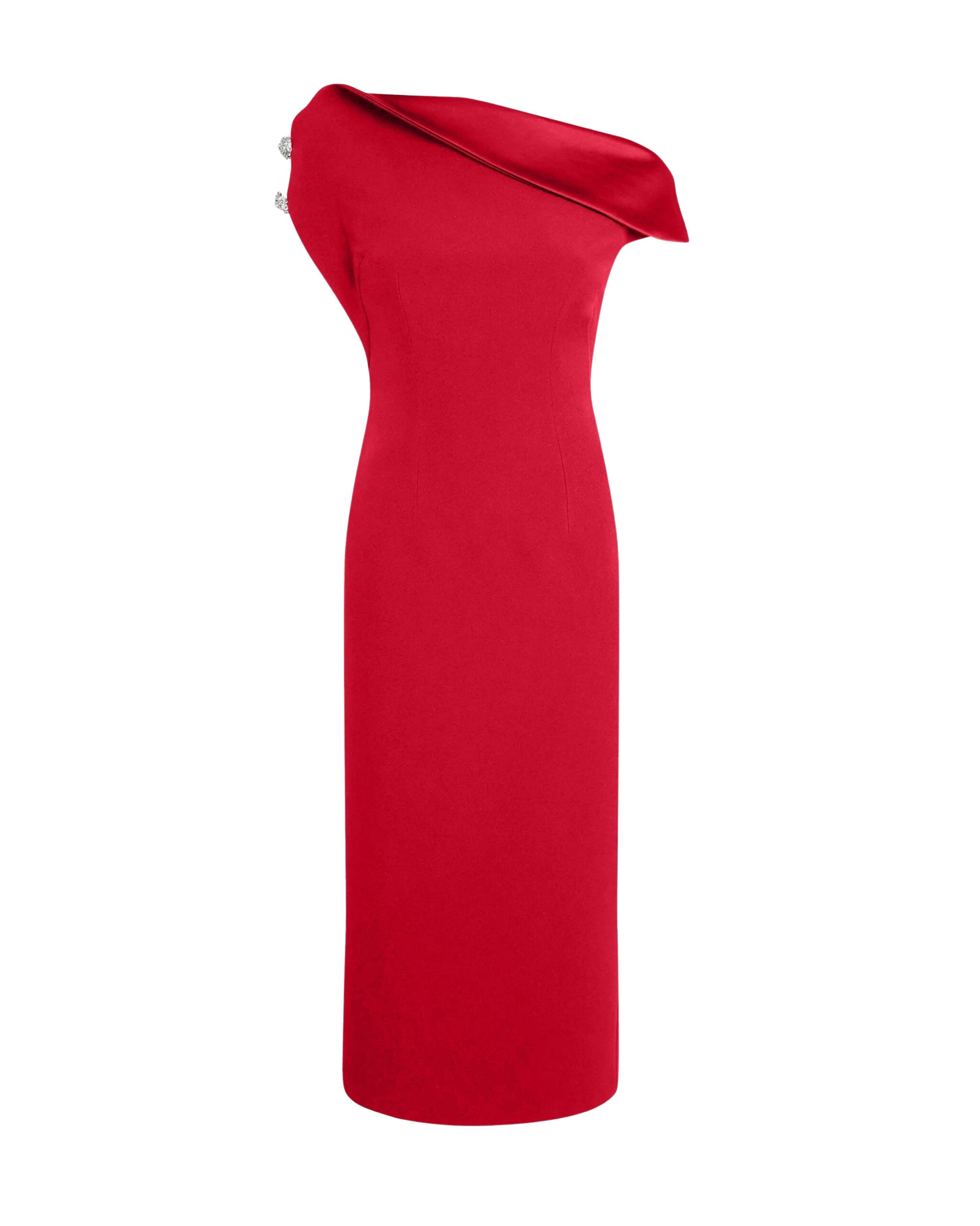 Safiyaa-Reina-Midi-Dress-in-Crimson-with-Crystal-Coveti-scaled80855_nobg Reina Midi Dress in Crimson with Crystal - Image 1