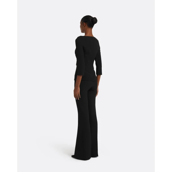 Rhys Top in Black - Image 3