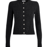 Selen Cardigan in Black Melange
