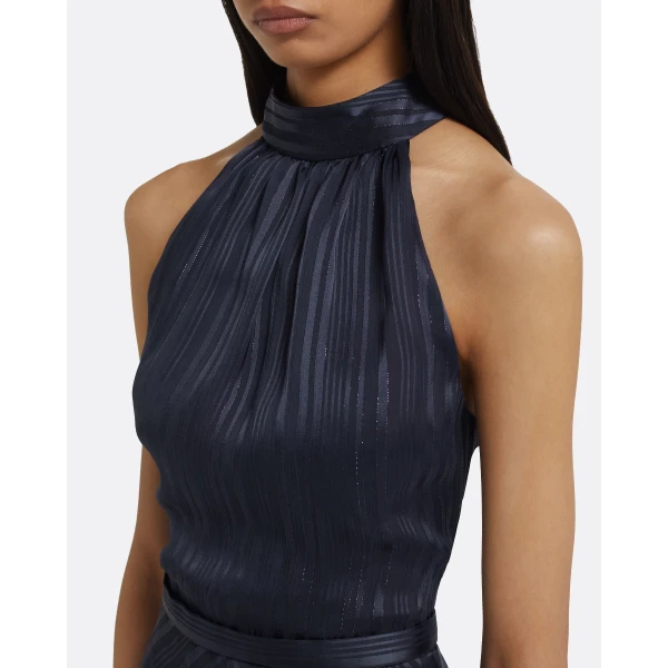 Sunny Midi Dress in Navy - Image 4