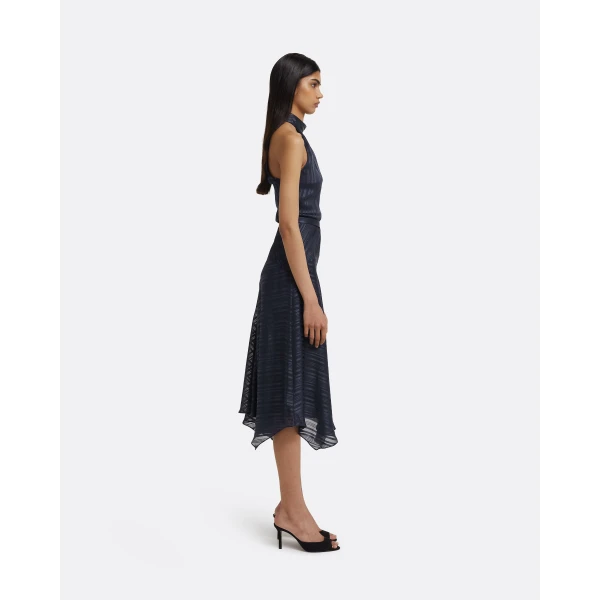 Sunny Midi Dress in Navy - Image 5