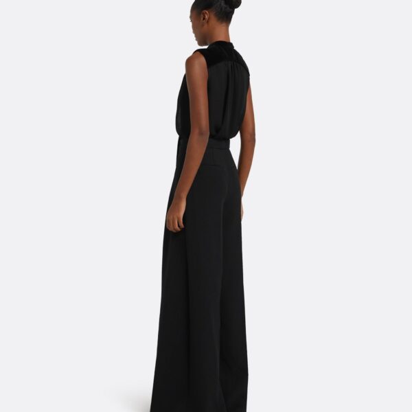 Safiyaa Terry Top in Black, view 7