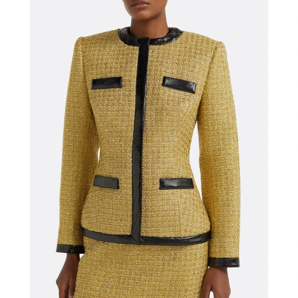 Vesper Jacket in Yellow Gold - Image 5