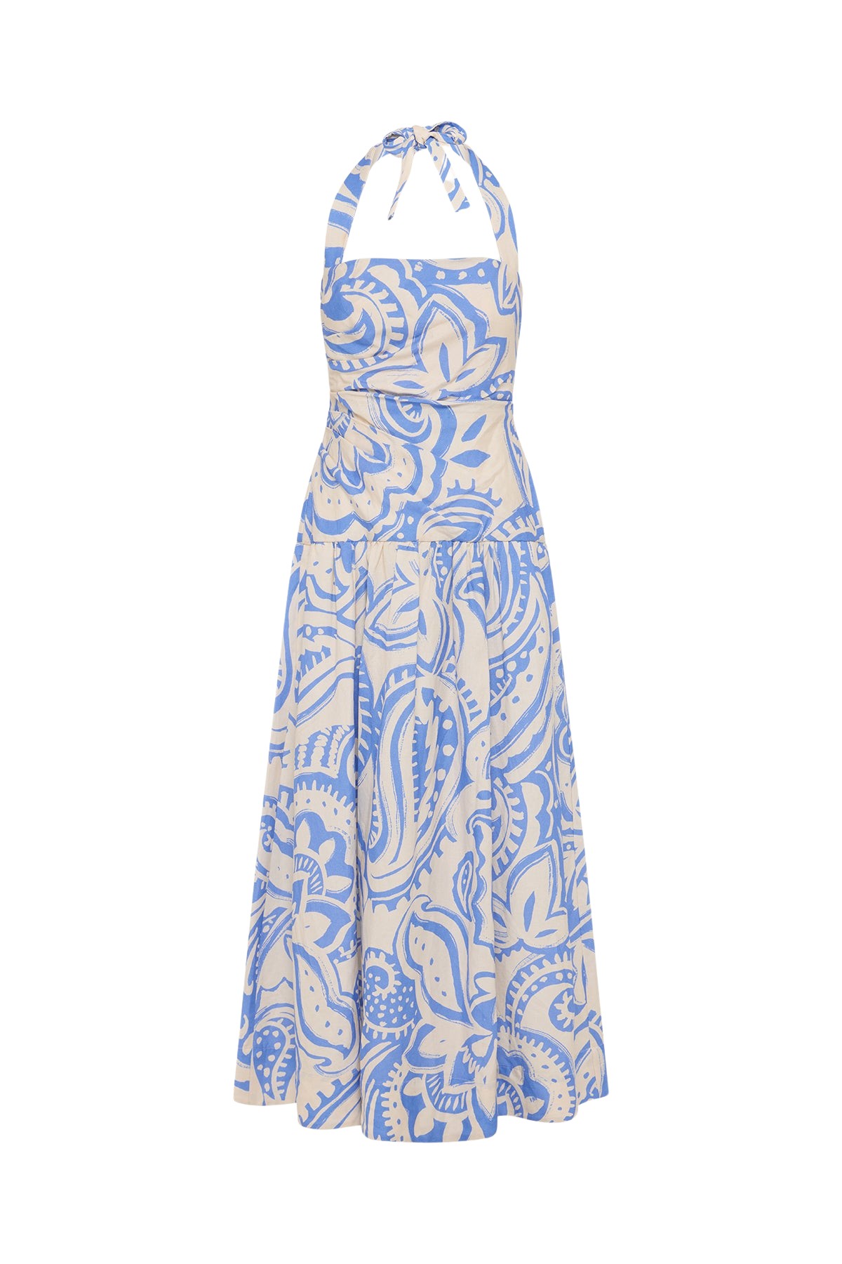 Shona-Joy-Francis-Draped-Halter-Midi-Dress-2025-coveti37731_nobg Shona Joy Multicolour Dresses