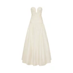 Shona-Joy-Lucero-Pleated-Drop-Waist-Gown-2025-coveti84631_nobg Shona Joy Ivory Dresses