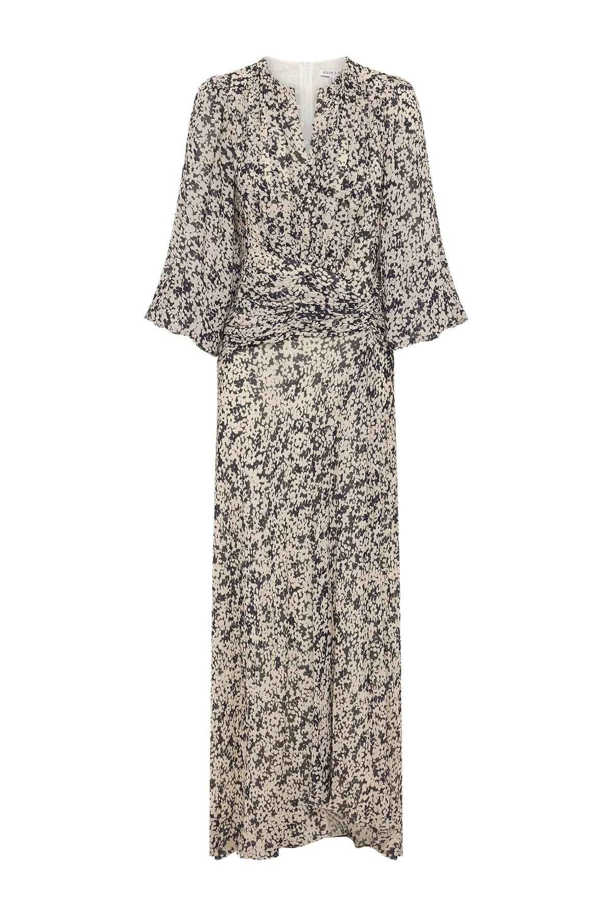 Shona-Joy-Ophelia-High-Neck-Balloon-Sleeve-Maxi-Dress-2025-coveti53214_nobg Shona Joy Multicolour Dresses