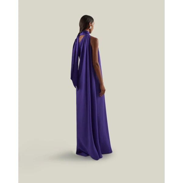 Taller Marmo kaftan dress with statement sleeves – designer fashion Luxury Shoes 