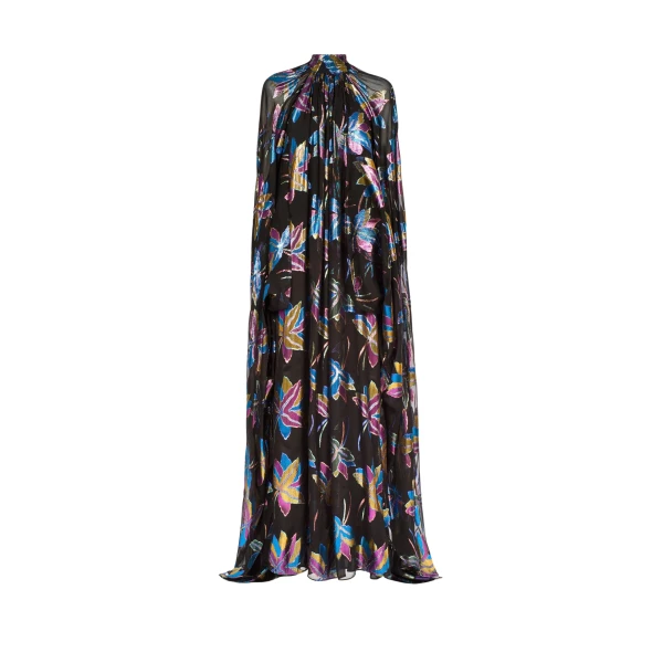 Taller Marmo feather dress – couture inspired evening gown available at Luxury Shoes 