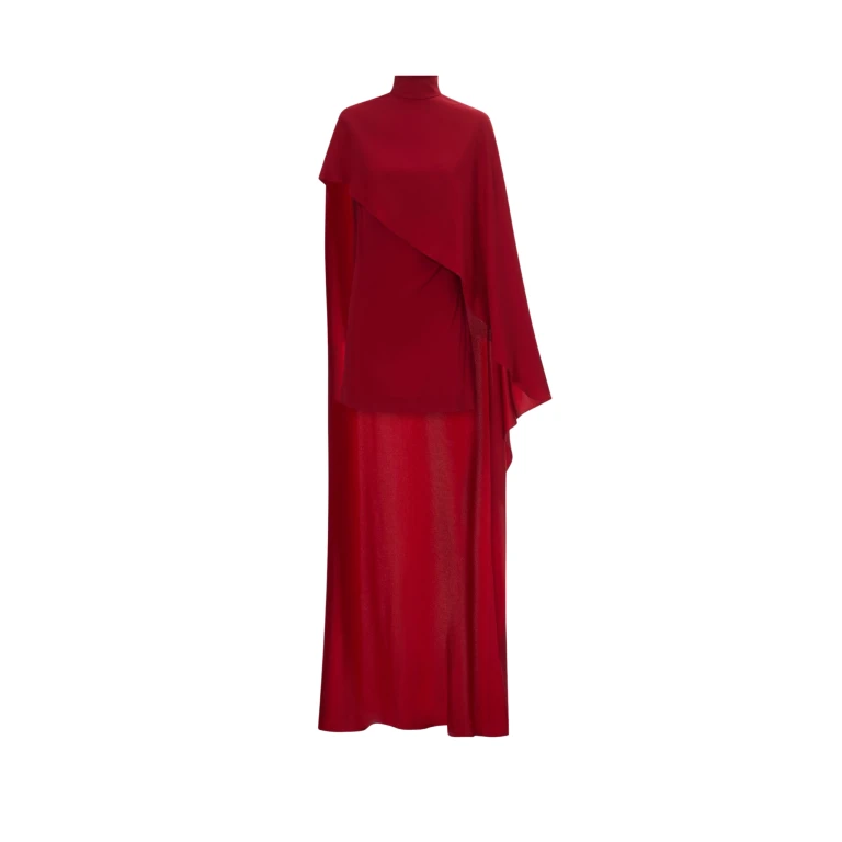 Taller Marmo feather dress – couture inspired evening gown available at Luxury Shoes 