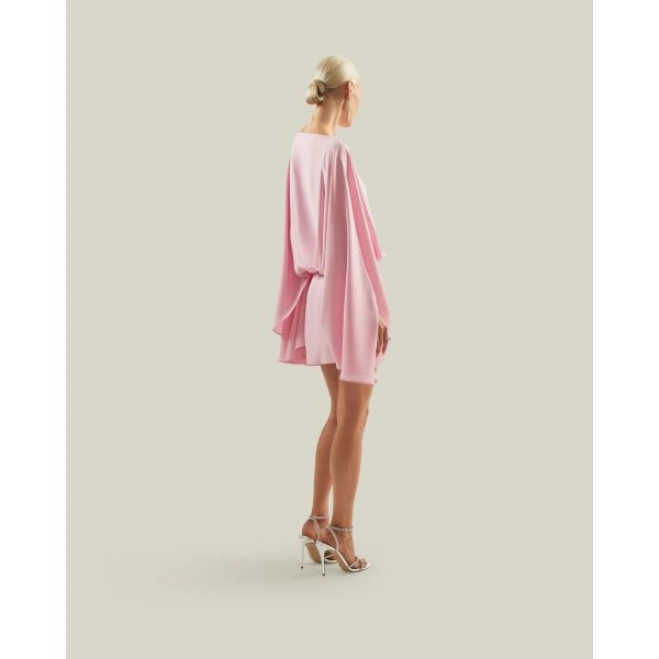 Taller Marmo kaftan dress with statement sleeves – designer fashion Luxury Shoes 