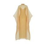 Taller Marmo feather dress – couture inspired evening gown available at Luxury Shoes 