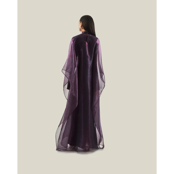 Taller Marmo kaftan dress with statement sleeves – designer fashion Luxury Shoes 