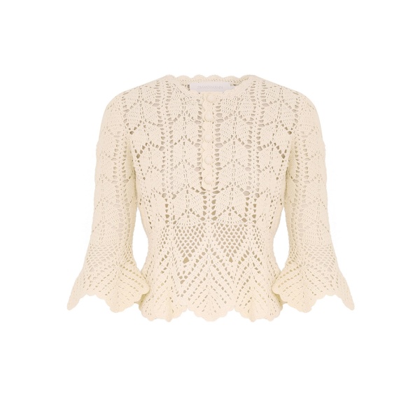 Elevate your elegance in this Zimmermann Tops   from the 2025 resort wear edit