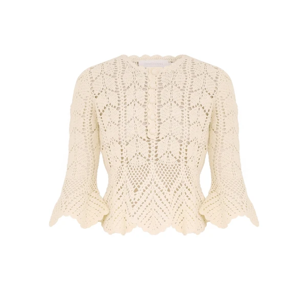 Elevate your elegance in this Zimmermann Tops   from the 2025 resort wear edit