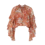 Elevate your elegance in this Zimmermann Tops   from the 2025 resort wear edit