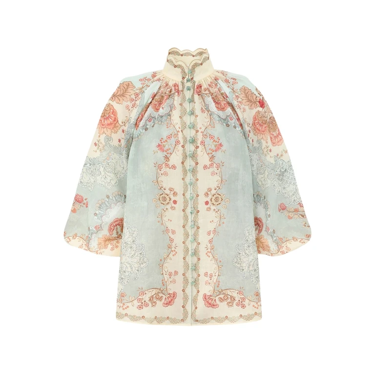 Elevate your elegance in this Zimmermann Tops   from the 2025 resort wear edit