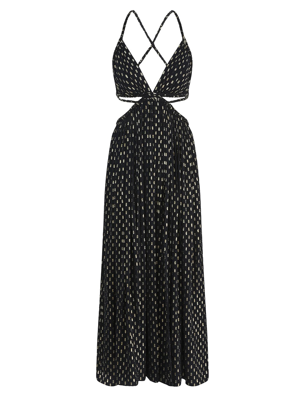 Zimmermann Daylight Braid Trim Dress