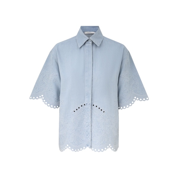 Elevate your elegance in this Zimmermann Tops   from the 2025 resort wear edit