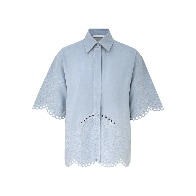 Elevate your elegance in this Zimmermann Tops   from the 2025 resort wear edit