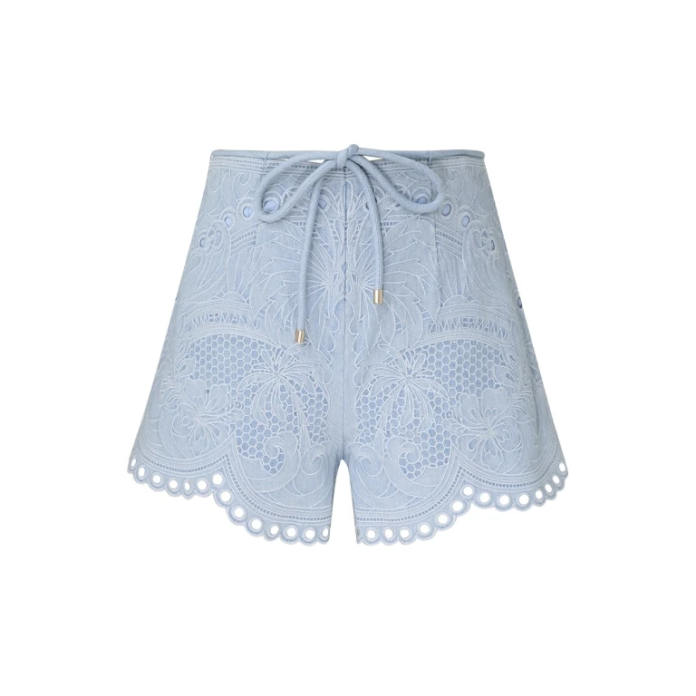 Elevate your elegance in this Zimmermann Shorts   from the 2025 resort wear edit