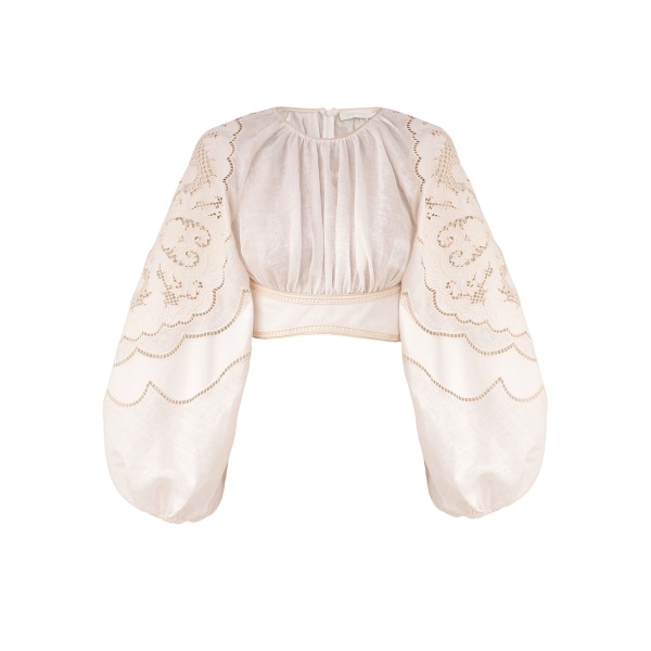 Elevate your elegance in this Zimmermann Tops   from the 2025 resort wear edit