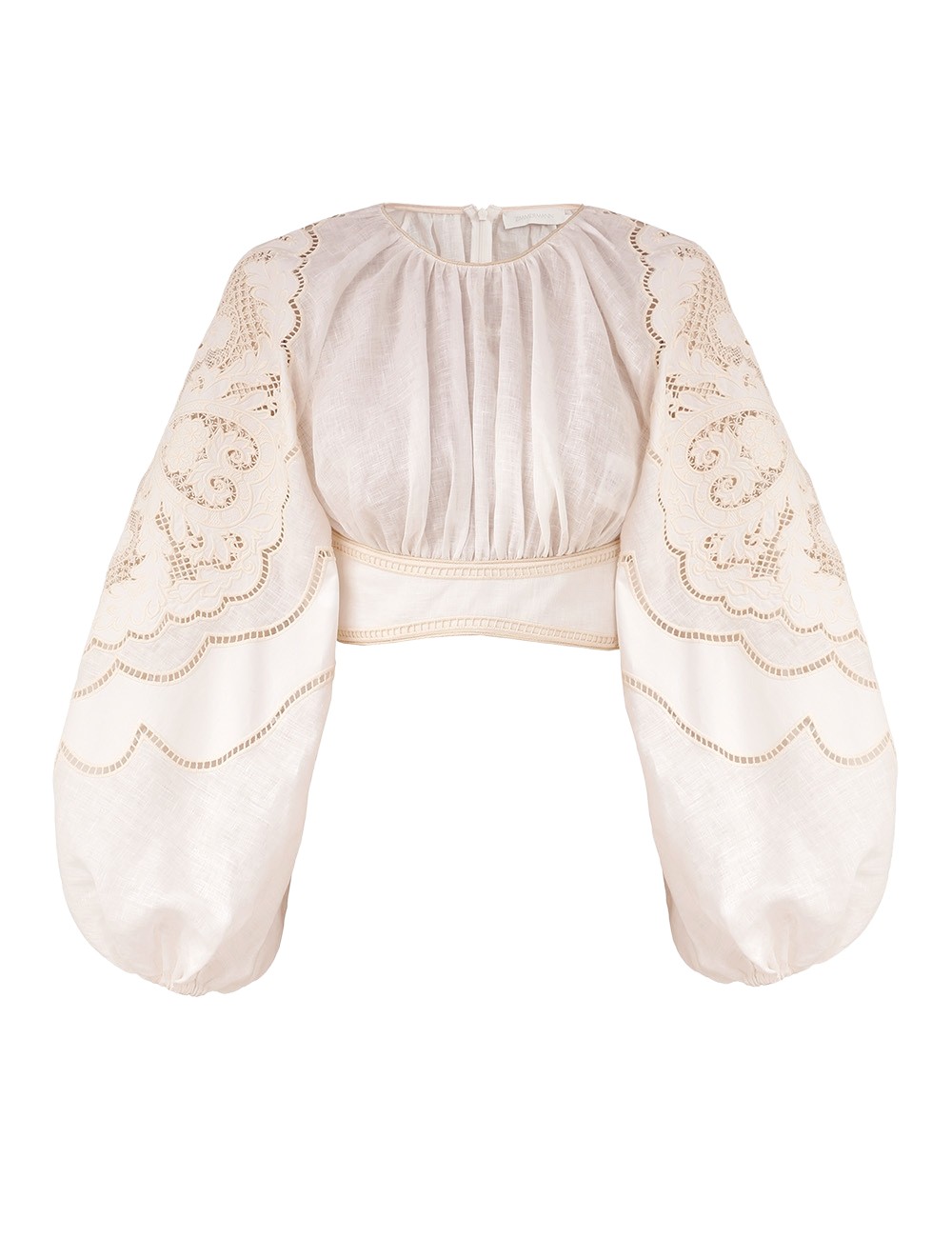 Zimmermann Daylight Embroidered Bodice Top