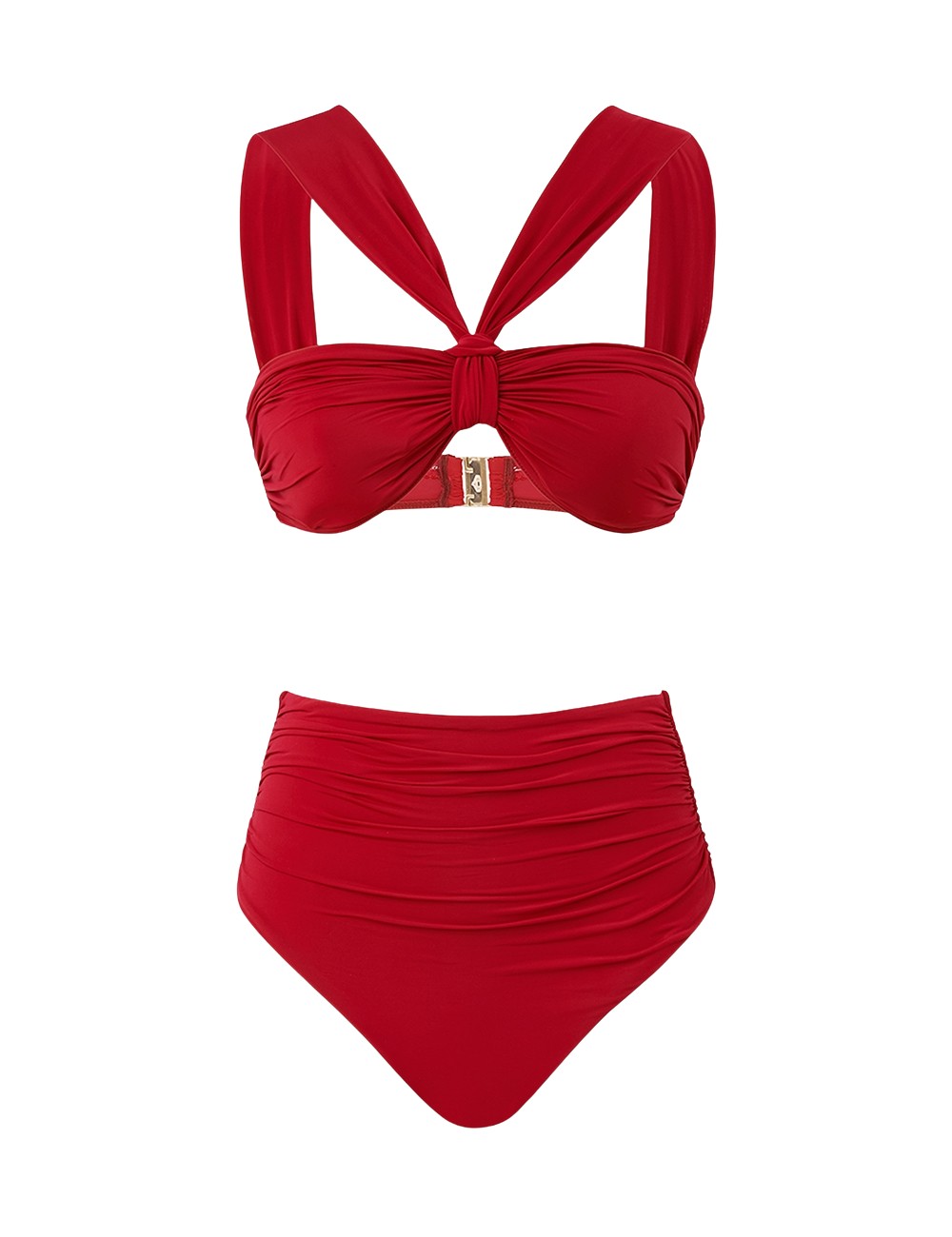 Zimmermann Daylight Knot Detail Bikini