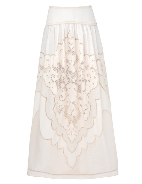 Elevate your elegance in this Zimmermann Skirts   from the 2025 resort wear edit