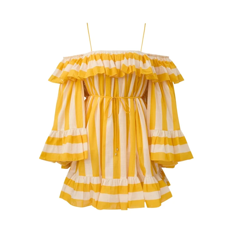 Elevate your elegance in this Zimmermann Dresses   from the 2025 resort wear edit