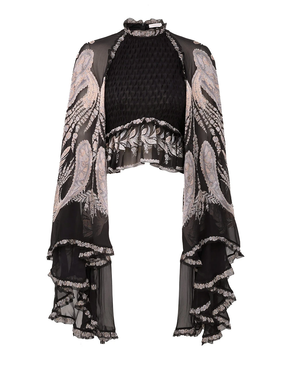 Zimmermann Dream Burnout Bodice | Ready to Wear 2025 Collection Luxury Shoes Elevate your elegance in this Zimmermann Tops from the 2025 resort wear edit