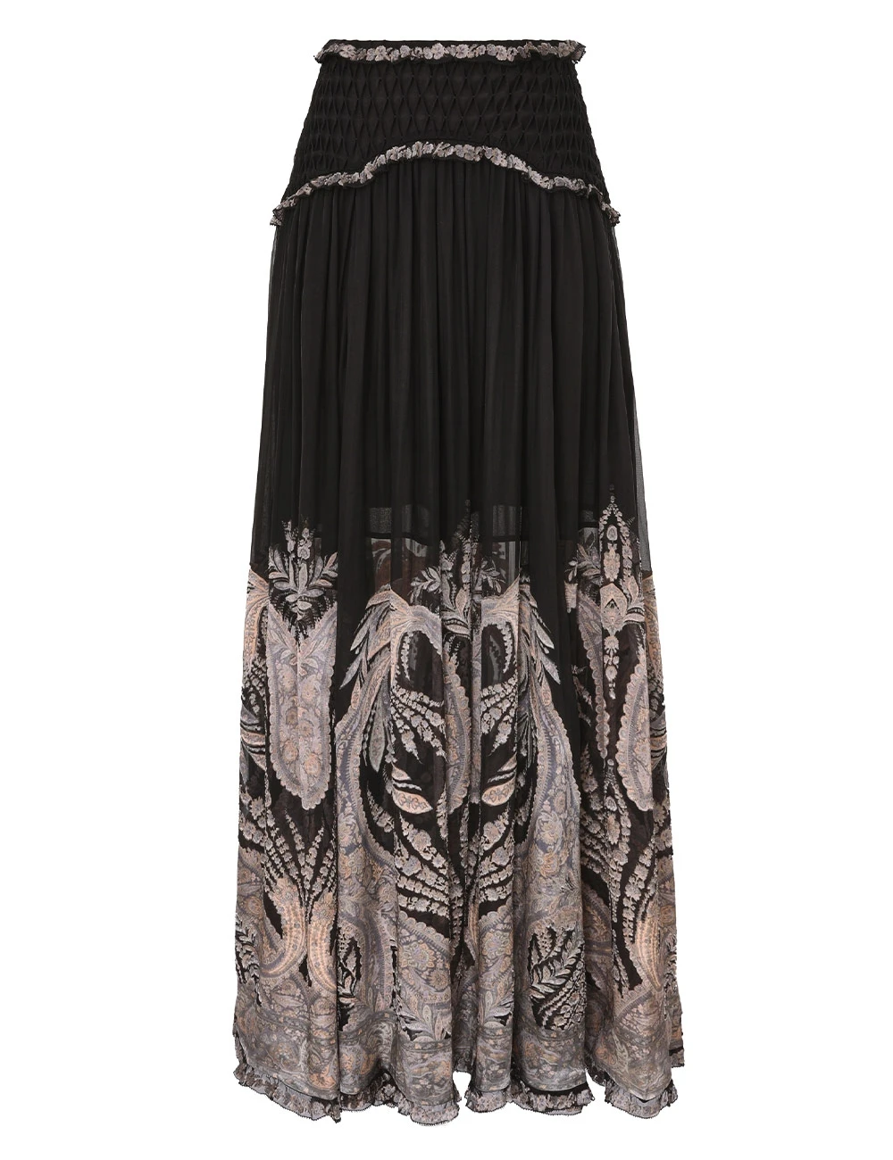 Zimmermann Dream Burnout Maxi Skirt | Ready to Wear 2025 Collection Luxury Shoes Elevate your elegance in this Zimmermann Skirts from the 2025 resort wear edit