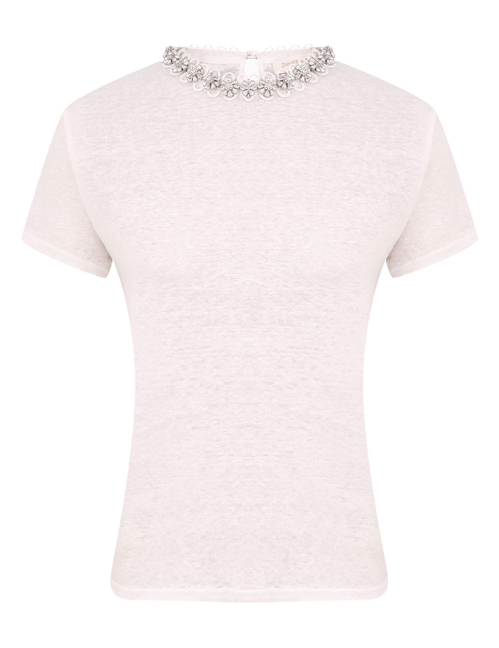Zimmermann Embellished Tee Top