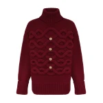 Zimmermann Rebellion Cable Sweater | Ready to Wear 2025 Collection Luxury Shoes Elevate your elegance in this Zimmermann Knitwear from the 2025 resort wear edit