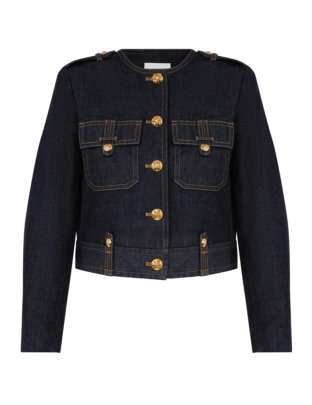 Zimmermann Rebellion Denim Jacket | Ready to Wear 2025 Collection Luxury Shoes Elevate your elegance in this Zimmermann Jackets from the 2025 resort wear edit