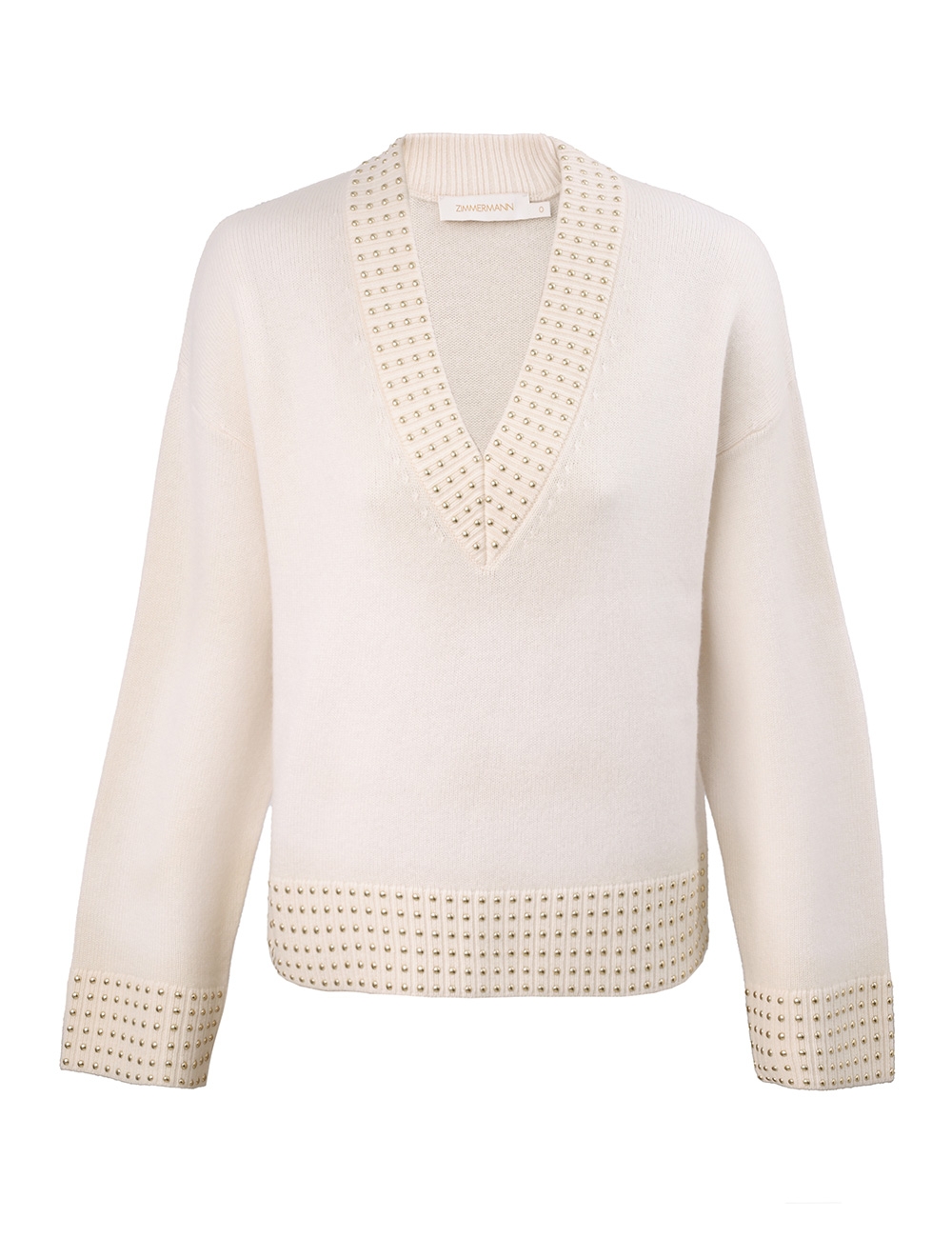 Zimmermann Rebellion Embellished Sweater