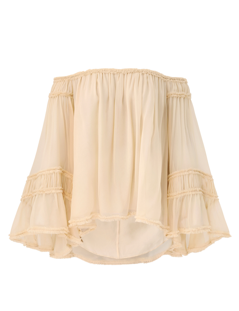 Zimmermann Rebellion Fray Flutter Blouse