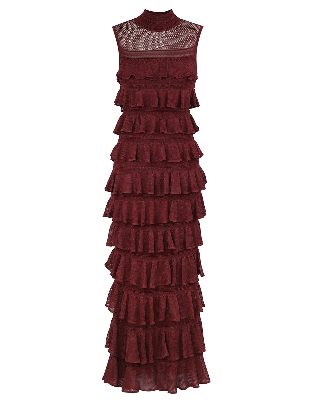 Zimmermann Rebellion Frill Midi Dress