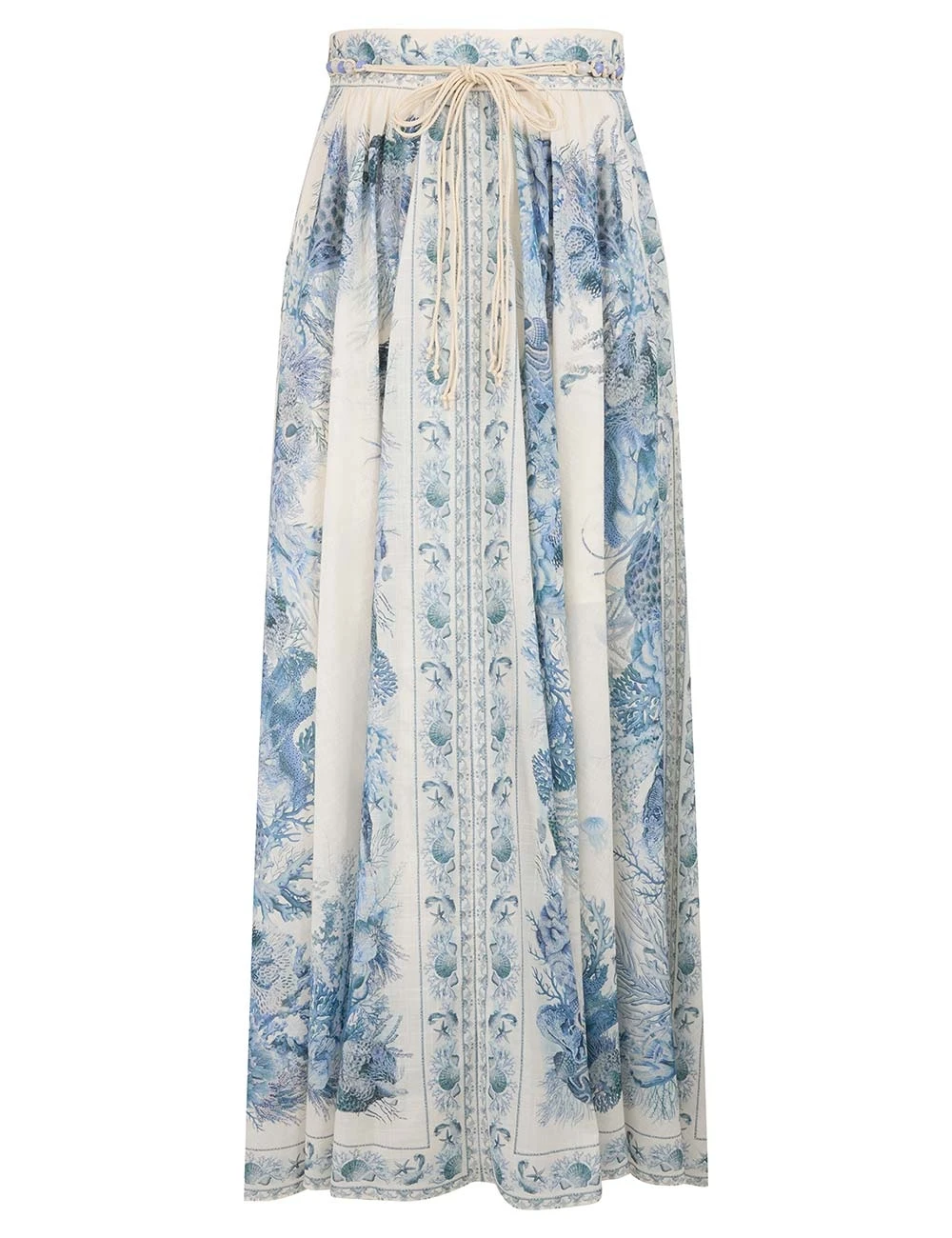 Zimmermann Wanderlust A-Line Maxi Skirt | Ready to Wear 2025 Collection Luxury Shoes Elevate your elegance in this Zimmermann Skirts from the 2025 resort wear edit