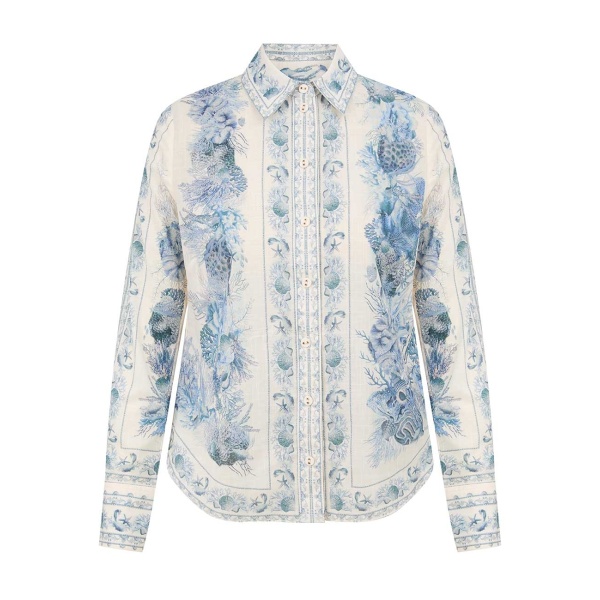 Elevate your elegance in this Zimmermann Tops   from the 2025 resort wear edit