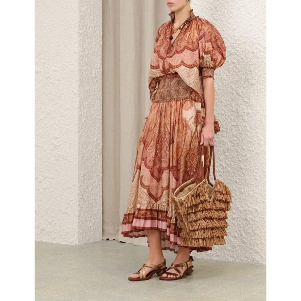 Elevate your elegance in this Zimmermann Tops   from the 2025 resort wear edit