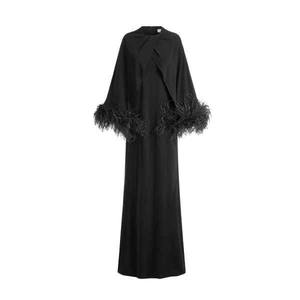 Elevate your elegance in this 16Arlington  from the luxury feather dress edit