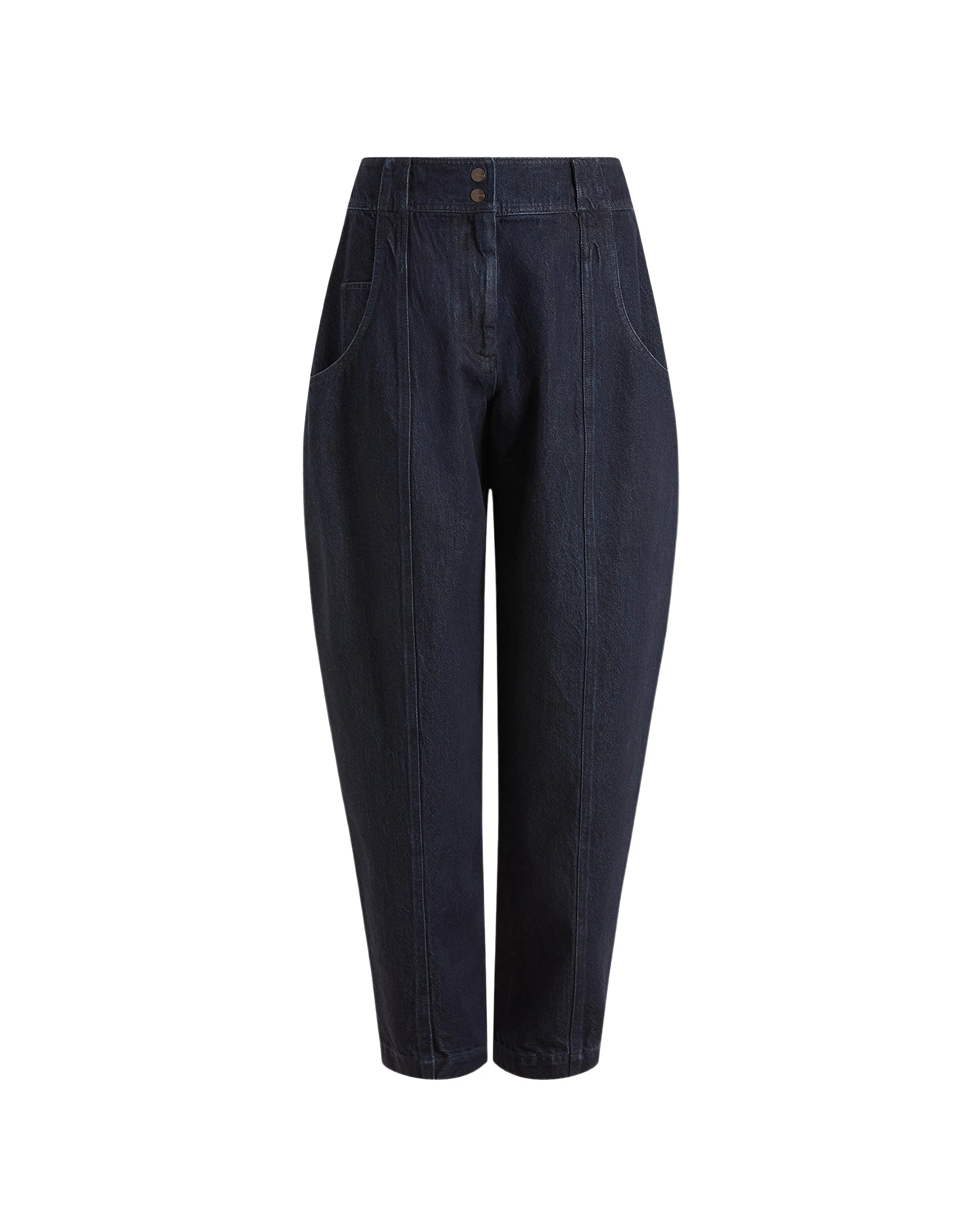 16Arlington-Alcea-Trouser-In-Denim-coveti-574854_nobg Elevate your elegance in this 16Arlington from the luxury feather dress edit