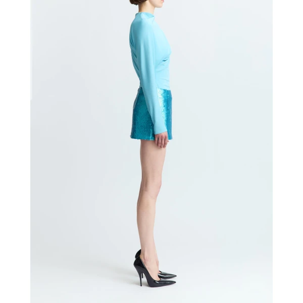 Elevate your elegance in this 16Arlington  from the luxury feather dress edit
